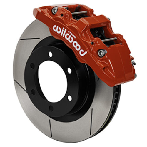 Wilwood 140-17528-R 2022 Toyota Tundra/LC300 Aero6-DM Front Brake Kit 13.56 Red Rotor W/Lines