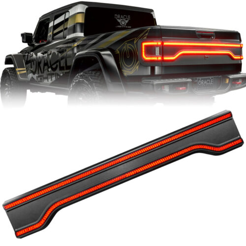 Oracle 20-23 Jeep Gladiator Racetrack Style LED Tail Gate Light - Tinted - Image 6