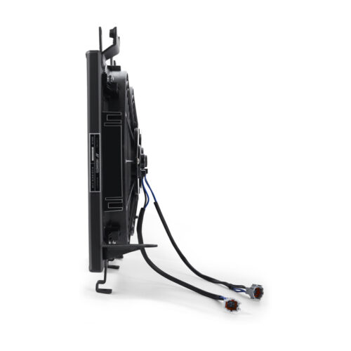 Mishimoto Fan Shroud Black for 01-07 Subaru WRX/STI PNP Aluminum - Image 3