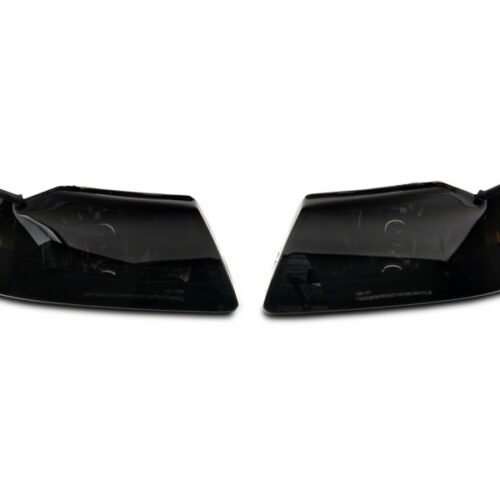 Alternative view of Raxiom for 1999-2004 Ford Mustang Axial Series OEM Style Replacement Headlights- Black Housing (Smoked Lens)