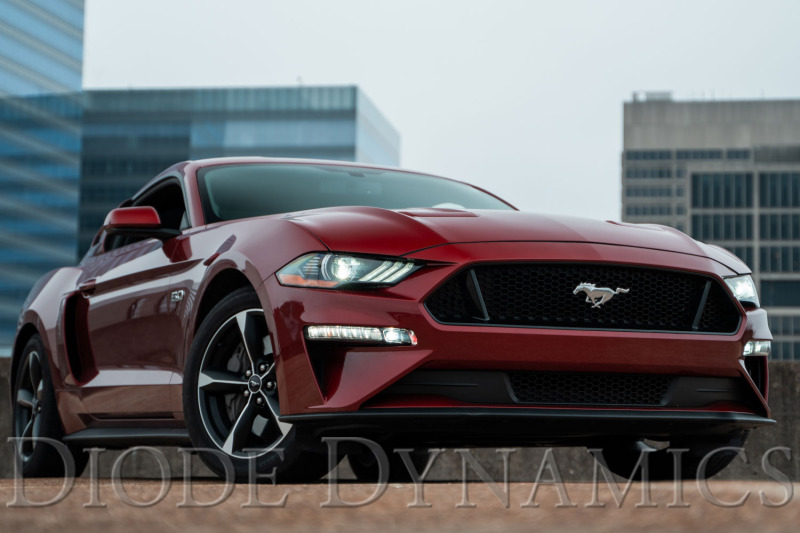 Diode Dynamics Elite Series Combination Fog Lamp for 18-21 Ford Mustang - Cool - White (Pair) - Image 3
