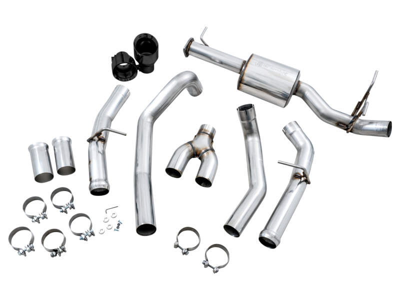 AWE Tuning Cat-Back Exhaust - Diamond Black Tips for 19-21 RAM 1500 5.7L (w/Cutouts) 0FG Dual Rear Exit - Image 8