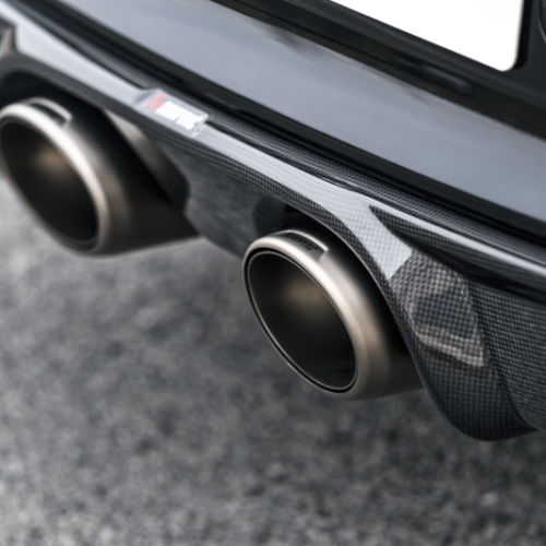 Alternative view of Akrapovic Rear Carbon Fiber Diffuser - High Gloss for 16-17 Porsche 911 Carrera S/4/4S/GTS (991.2)