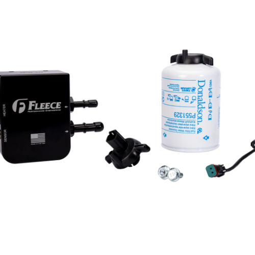 Fleece Performance 19-24 Ram 2500/3500 Cummins 6.7L Under Bed Fuel Filter Assembly - Image 2