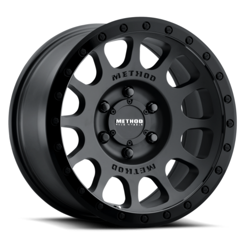 Method MR305 NV 18x9 18mm Offset 8x170 130.81mm CB Matte Black/Gloss Black Lip Wheel