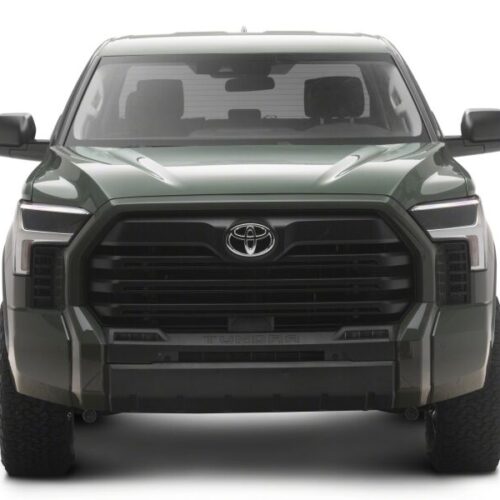 Alternative view of Raxiom for 2022-2026 Toyota Tundra Sequential LED Mirror Lights- Smoked