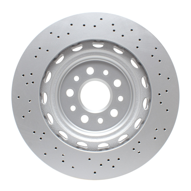 DFC 14-24 Maserati Ghibli Front Drilled Hi-Carbon Alloy Geomet Coated Rotor - Image 5