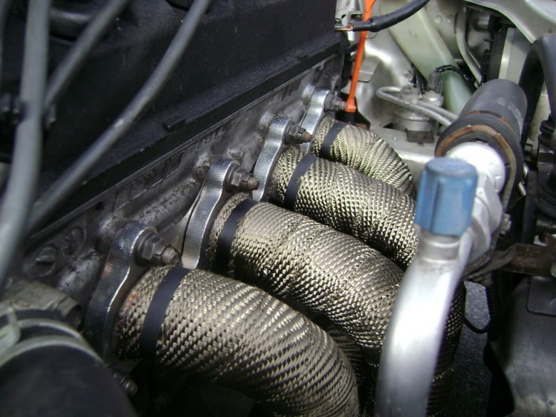 Mishimoto 2 inch x 35 feet Heat Wrap with Stainless Locking Tie Set - Image 5