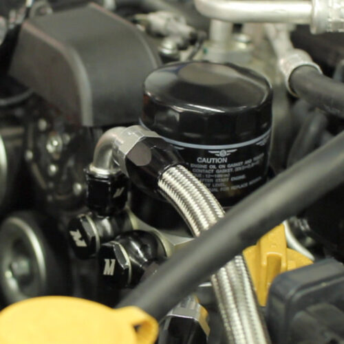 Mishimoto Oil Cooler Kit - Black for 13+ Subaru BRZ / 13+ Scion FR-S - Image 9