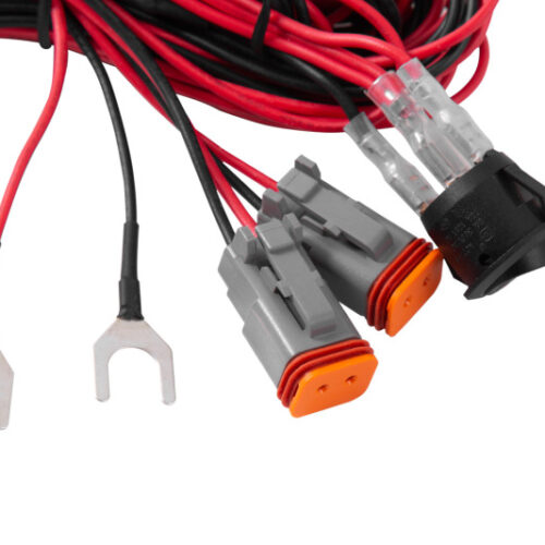 Diode Dynamics Light Duty Dual Output Light Bar Wiring Harness - Image 3