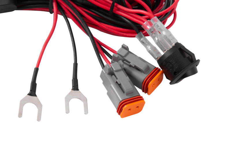 Diode Dynamics Light Duty Dual Output Light Bar Wiring Harness - Image 3