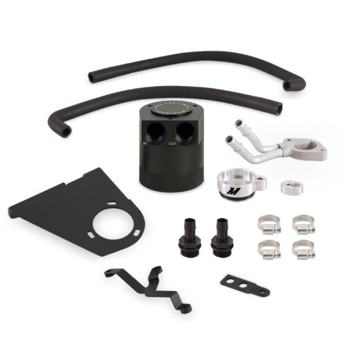 Mishimoto Baffled Oil Catch Can Kit for 2017+ Ford 6.7L Powerstroke