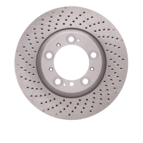 DFC 99-23 Porsche 911 Left Rear Drilled Brake Rotor - Image 5