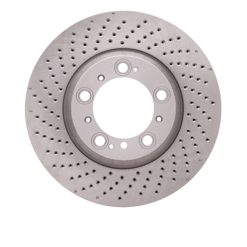 DFC 99-23 Porsche 911 Left Rear Drilled Brake Rotor - Image 5
