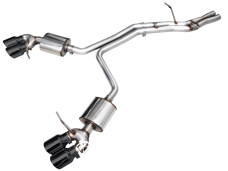 AWE Tuning Touring Edition Cat-Back Exhaust w/ Diamond Black Tips for 19-21 Porsche Macan 3.0T/2.9TT