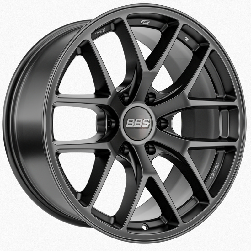 BBS TS-P 18x9in - 6x135 - 87.1 CB - ET0 - Satin Black Wheel - Image 2