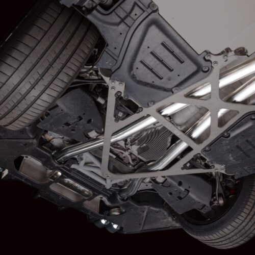 Alternative view of AWE Tuning Touring Edition Cat-Back Exhaust - Chrome Silver Tips for BMW G90/G99 M5