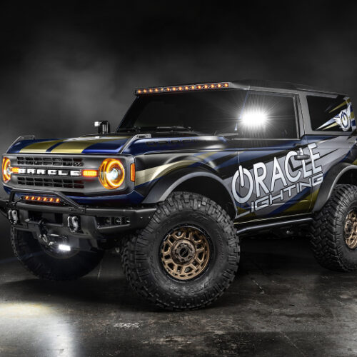 Oracle 2021+ Ford Bronco Oculus Bi-LED Projector Headlights - Amber/White Switchback - Image 4