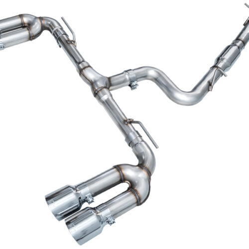 AWE Tuning Track Edition Exhaust - Chrome Silver Tips for 22-24 Audi 8Y S3