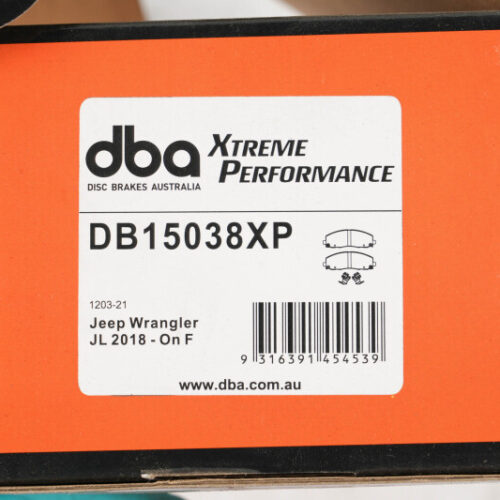 DBA 18-22 Jeep Wrangler JL Front XP Performance Brake Pads - Image 7