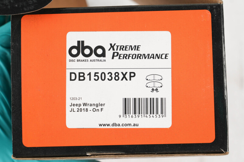 DBA 18-22 Jeep Wrangler JL Front XP Performance Brake Pads - Image 7