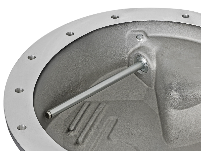 aFe Power Cover Diff Front Machined COV Diff F Dodge Diesel Trucks 03-11 L6-5.9/6.7L Machined - Image 6