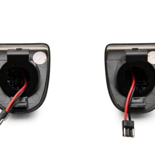 Raxiom for 2001-2013 Chevrolet Silverado/GMC Sierra 1500 Axial Series LED License Plate Lamps- Smoked - Image 5