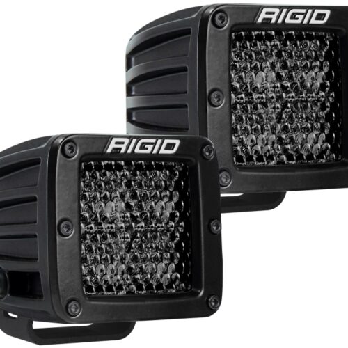 Alternative view of Rigid Industries D Series PRO Midnight Edition - Spot - Diffused - Pair