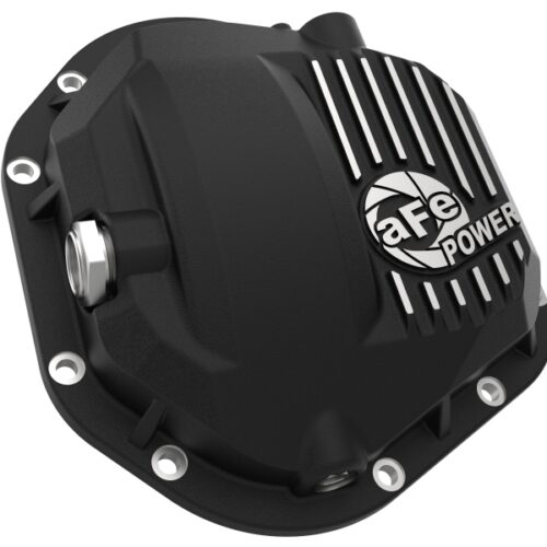 aFe Power Pro Series Dana 60 Front Differential Cover Black w/ Machined Fins 17-20 Ford Trucks (Dana 60) - Image 4