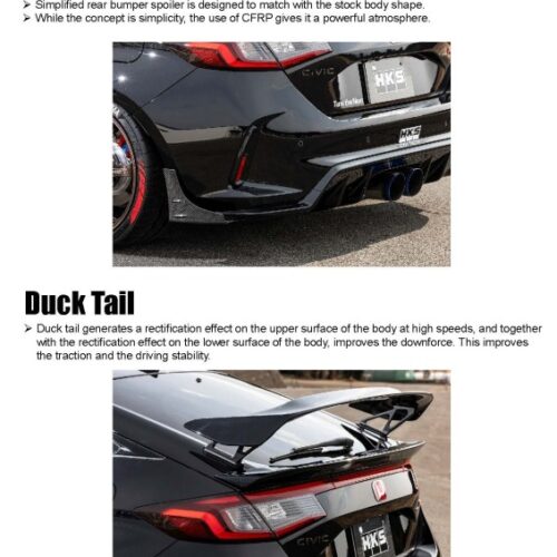 HKS BODY KIT TYPE-S FL5 R-Spoiler - Image 4