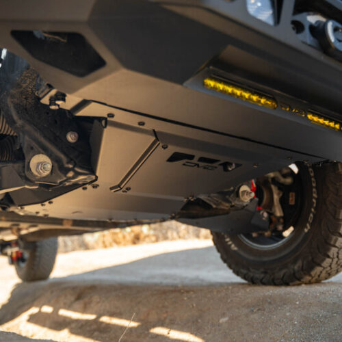 DV8 Offroad 24-25 Toyota Tacoma & Land Cruiser Rear Belly Skid Plate - Image 5