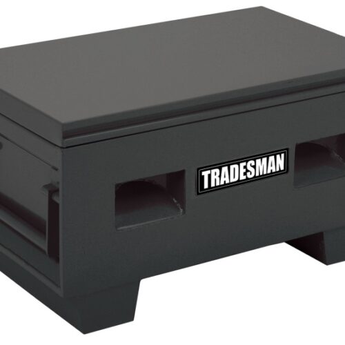 Tradesman Steel Job Site Box/Chest (Light Duty/Small) (32in.) - Black