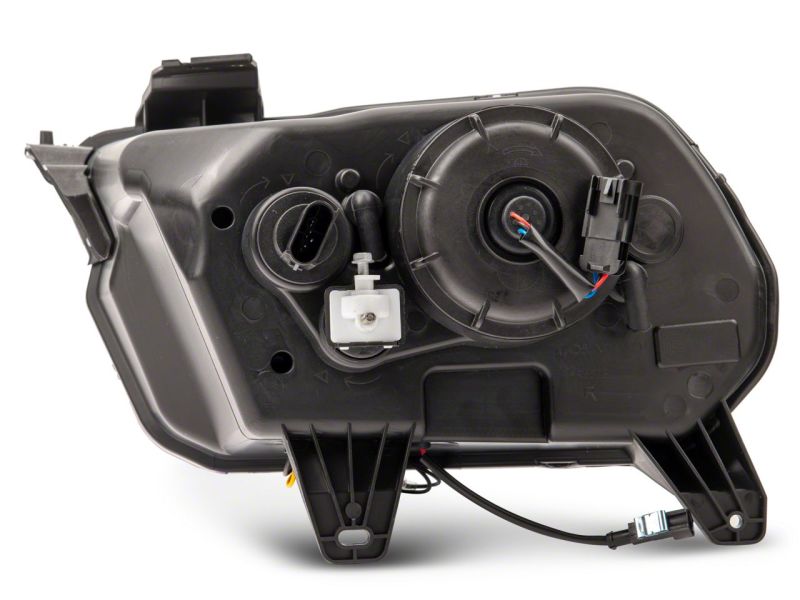 Raxiom for 2010-2012 Ford Mustang LED Projector Headlights SEQL Turn Signals- Black Housing (Clear Lens) - Image 6