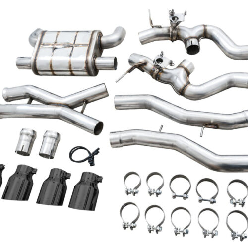 AWE Tuning SwitchPath Cat-Back Exhaust for BMW G8X M3/M4 - Diamond Black Tips - Image 10