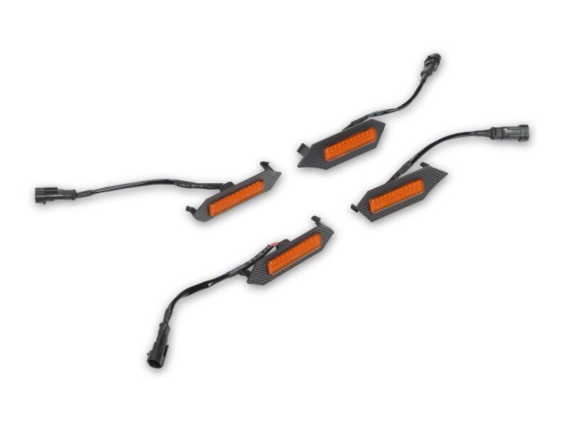 Raxiom for 2024-2026 Toyota Tacoma Pre Runner/ TRD Off-Road/ TRD Sport Amber LED Grille Light- Amber Lens - Image 3