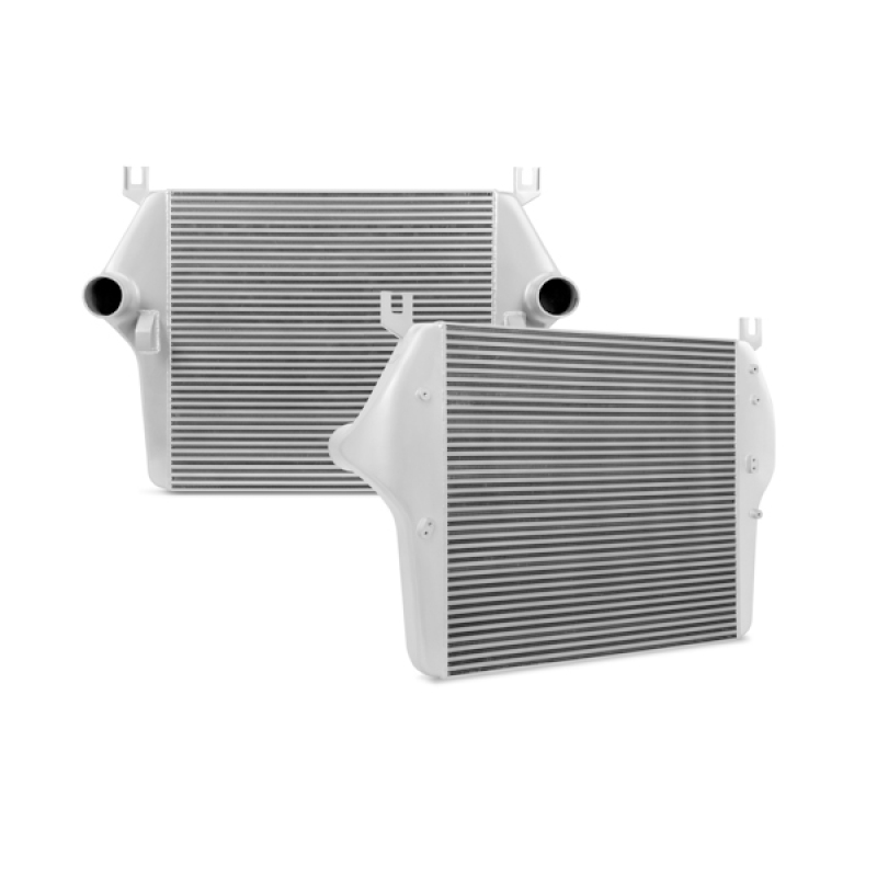 Mishimoto Intercooler Kit w/ Pipes (Silver) for 03-07 Dodge 5.9L Cummins - Image 8