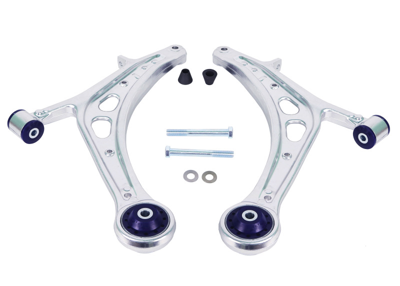 SuperPro 2008 Subaru Impreza WRX STI Front Lower Alloy Control Arm Kit (STD Align) - Image 4