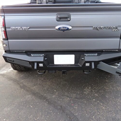 Addictive Desert Designs for 10-14 Ford F-150 Raptor HoneyBadger Rear Bumper w/ Tow Hooks - Image 5