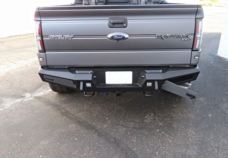 Addictive Desert Designs for 10-14 Ford F-150 Raptor HoneyBadger Rear Bumper w/ Tow Hooks - Image 5