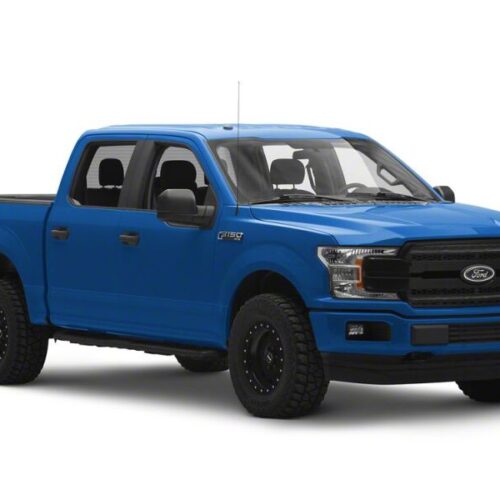 Raxiom for 2018-2020 Ford F-150 CXR Series LED Upper Replacement Grille with White DRL- Black - Image 8