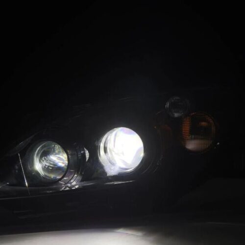 AlphaRex 99-09 Honda S2000 LUXX-Series Projector LED Headlights - Alpha-Black - Image 3