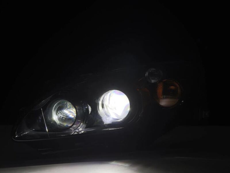 AlphaRex 99-09 Honda S2000 LUXX-Series Projector LED Headlights - Alpha-Black - Image 3