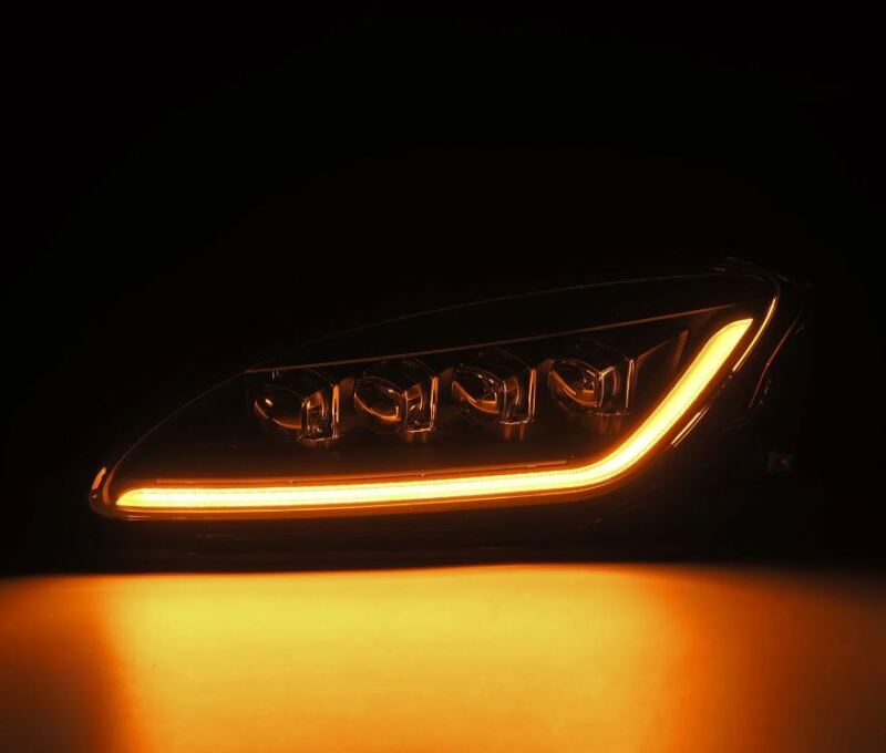 AlphaRex 99-09 Honda S2000 NOVA-Series Projector LED Headlights - Black - Image 5