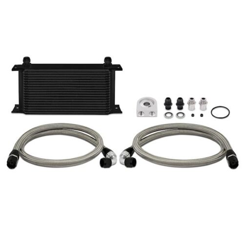 Mishimoto Universal 19 Row Oil Cooler Kit - Black - Image 6