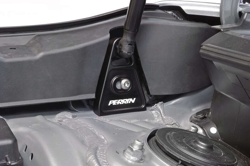 PERRIN 15+ Subaru WRX/STI High-Lift Hood Brackets (Black) - Image 4