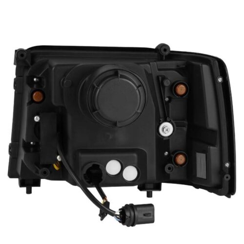 AlphaRex 92-96 Ford F-Series/Bronco NOVA-Series LED Proj Headlight Alpha-Bk w/Actv Light SS & SBDRL - Image 2
