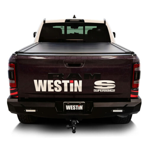 Westin 19-26 RAM 1500 New Body 5ft 7in. (67in) Bed Electric Retractable Tonneau Cover - Black - Image 8
