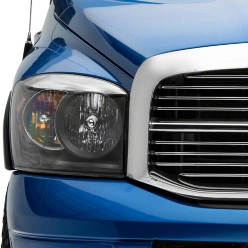 Raxiom for 2006-2008 Dodge RAM 1500 Axial Series Euro Headlights- Black Housing- Clear Lens - Image 7