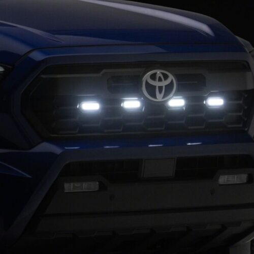 Raxiom for 2024-2026 Toyota Tacoma Pre Runner/ TRD Off-Road/ TRD Sport White LED Grille Light- Clear Lens - Image 6