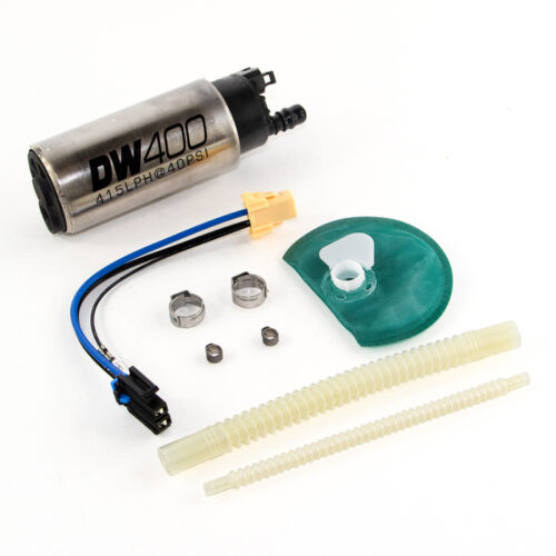 DeatschWerks 415LPH DW400 In-Tank Fuel Pump w/ 9-1046 Install Kit for 2011-2014 Ford Mustang
